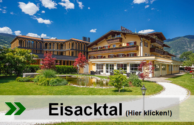 Hotelzimmer günstig übernachten im Eisacktal schon ab EUR 59,-